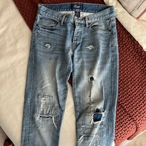 Rugby Ralph Lauren Distressed Boyfriend Jeans